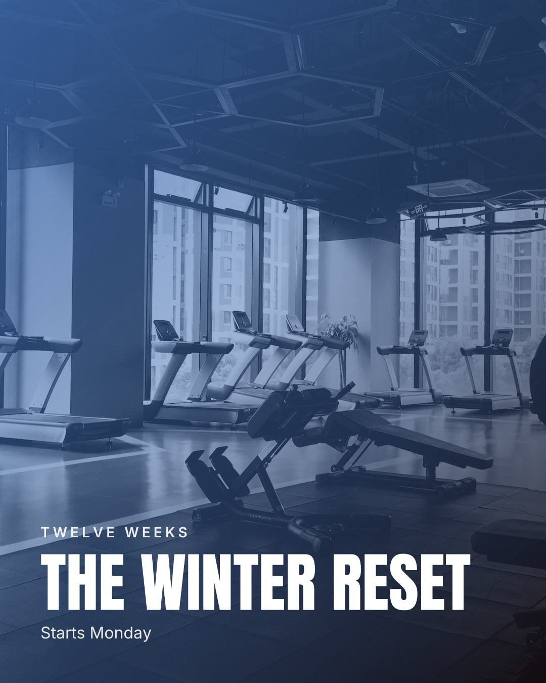 An Instagram post made with Vyral for a gym